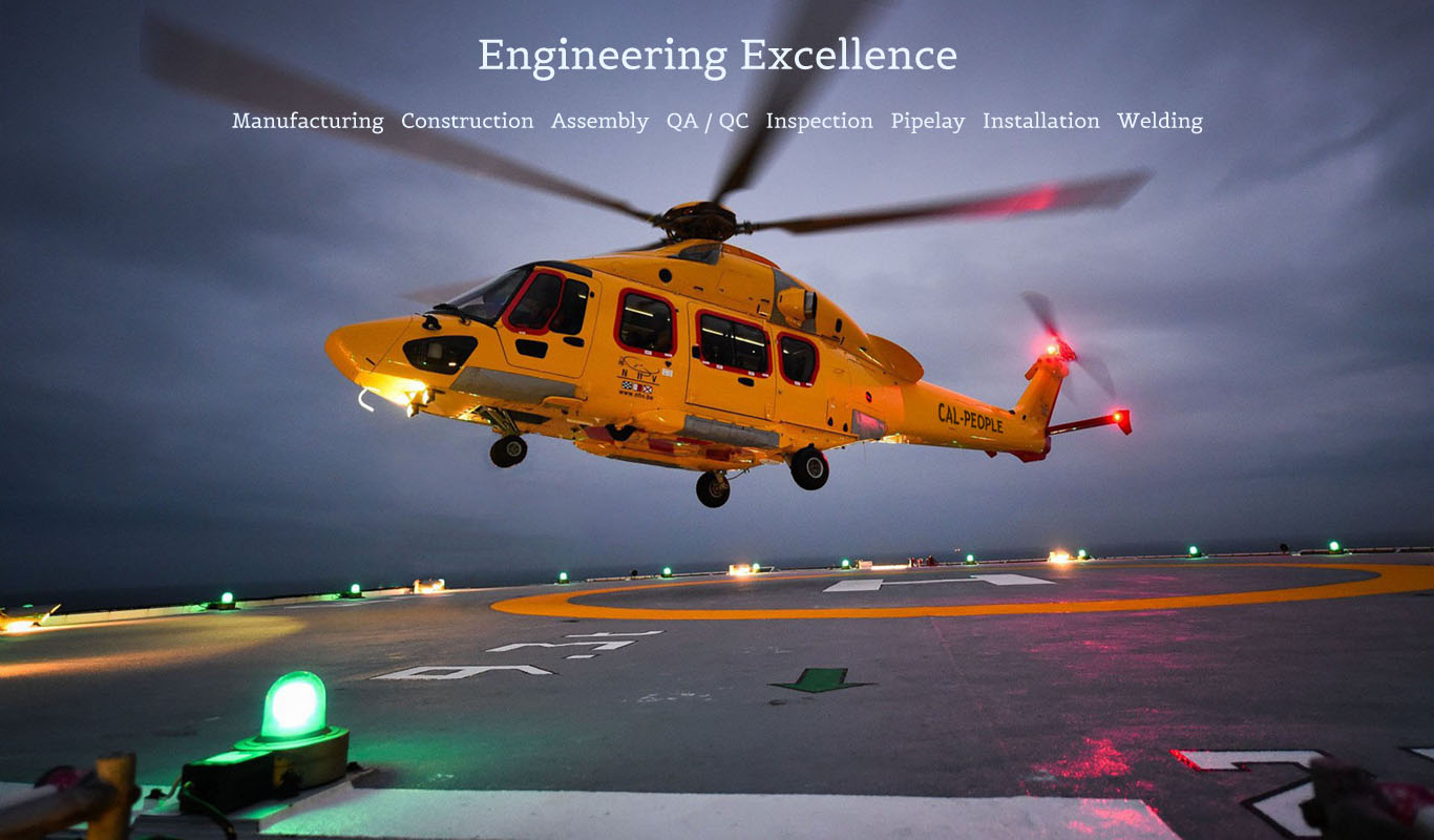 Helicopter delivers Cal People Personnel